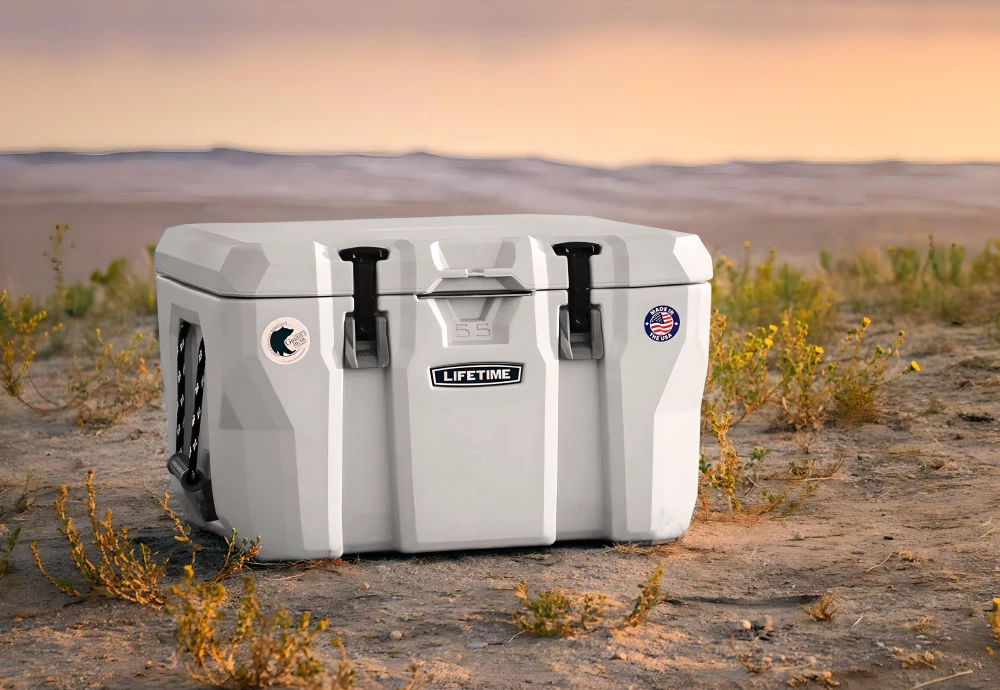 outdoor cooler with bottle opener